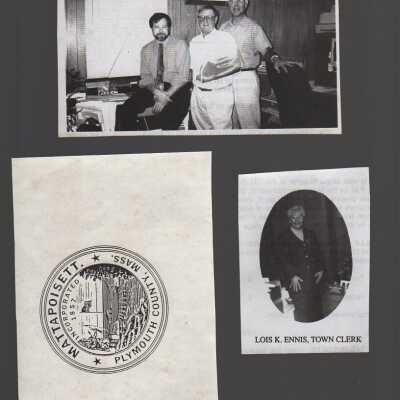 scrapbook of Town Hall offices