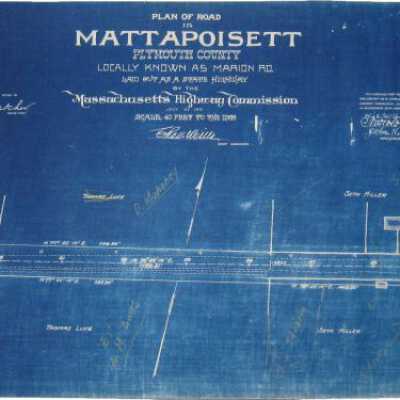 1901 Plan of Marion Road 1/3