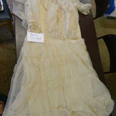 1910 wedding dress