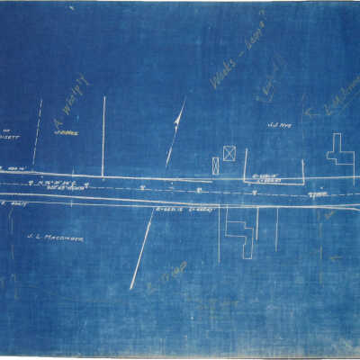 1901 Plan of Marion Road 2/3
