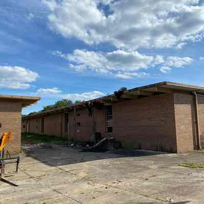 2024 EHS High School Building Demolition Photograph