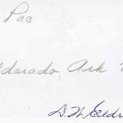 Back of Photo: Back of photograph