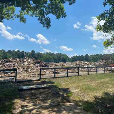 2024 EHS High School Building Demolition Photograph