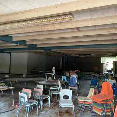 2024 EHS High School Building Demolition Photograph