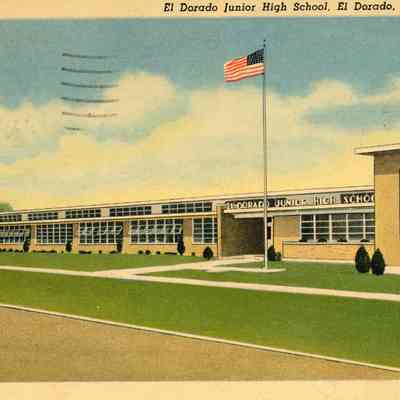 El Dorado Junior High School Postcard