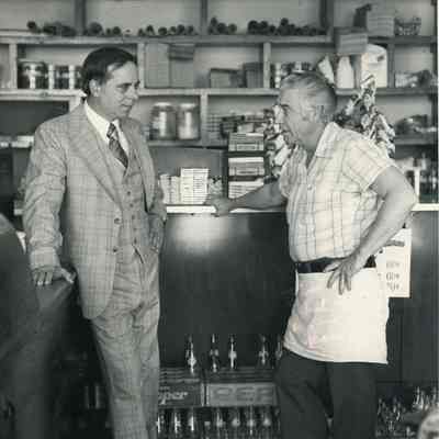 Jimmy Lipsey inside his business "Lipsey's" Photograph