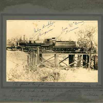 Choctaw Oklahoma and Gulf Railroad Photograph