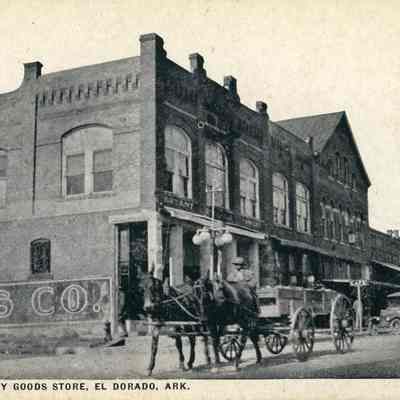Bryant Dry Goods Store, El Dorado, Ark. Postcard