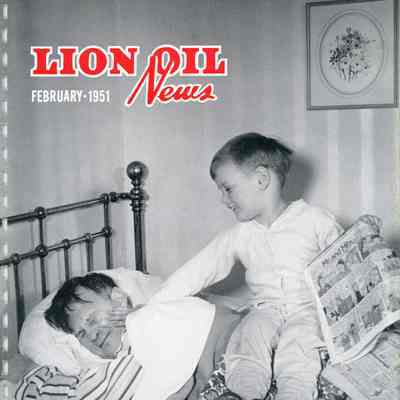 Lion Oil News February 1951