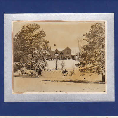 Fincher house photo christmas card