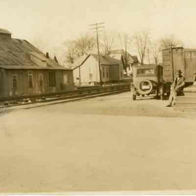 Chicago, Rock Island, and Pacific Accident Photograph
