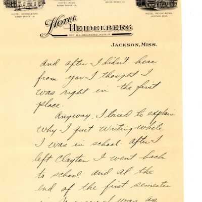Inez Letter pg 2: Origformat: Artifact