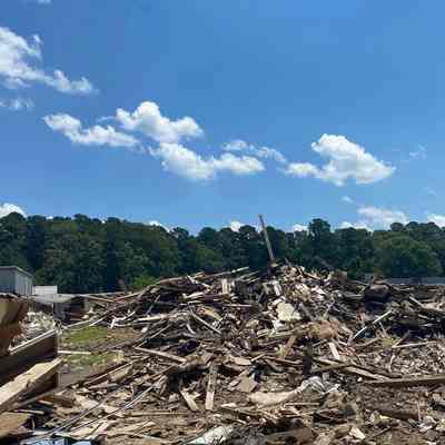 2024 EHS High School Building Demolition Photograph