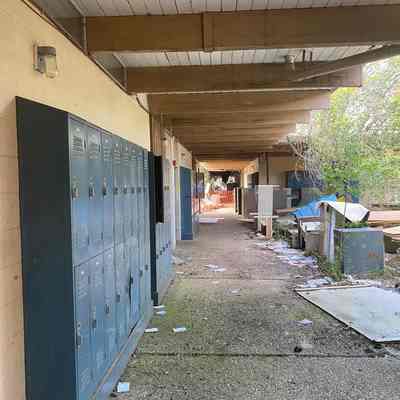 2024 EHS High School Building Demolition Photograph