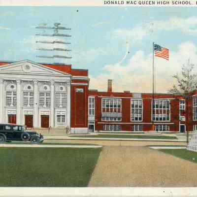 Donald MacQueen High School Postcard
