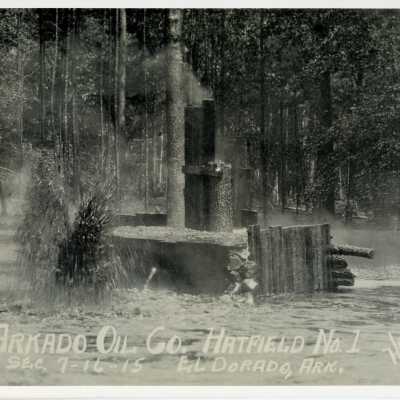 Arkado Oil Co. Hatfield No. 1: Origsize: 10"X8"; Origformat: Artifact