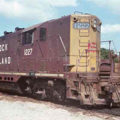 Chicago, Rock Island, and Pacific Railroad Engine Number 1227