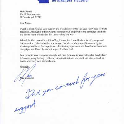 Mac Campbell Letter 1