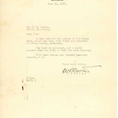 Deed Eskew Insley 1937 1