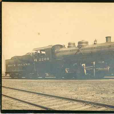 Chicago, Rock Island, and Pacific Railroad Engine Number 2200