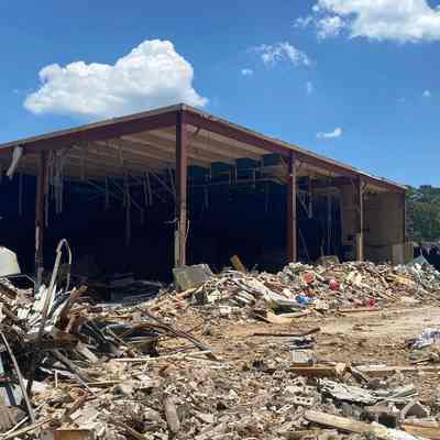 2024 EHS High School Building Demolition Photograph