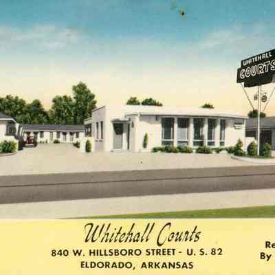 Whitehall Cort Postcard