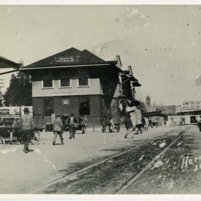 Rock Island Depot: Origsize: 10"X8"; Origformat: Artifact