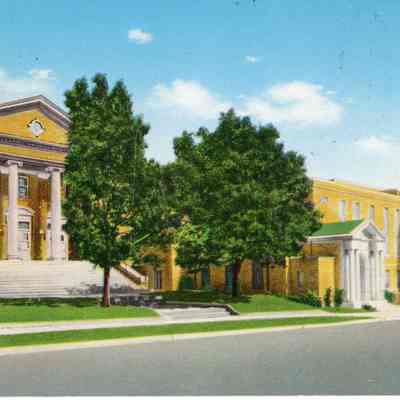 First Methodist Church Postcard