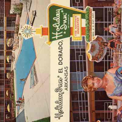Holiday Inn El Dorado, Arkansas Postcard