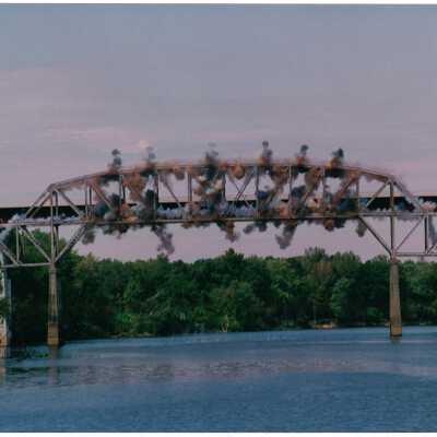 Demolition of the Ouachita River Bridge in Calion, AR Approach Span