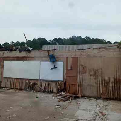2024 EHS High School Building Demolition Photograph