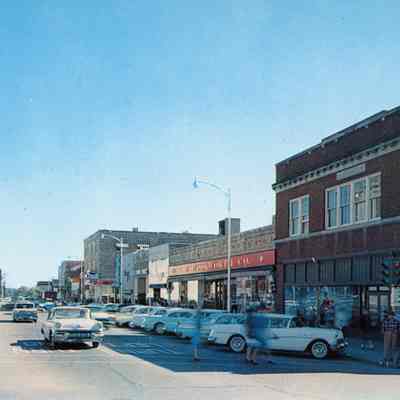 Main Street El Dorado Postcard