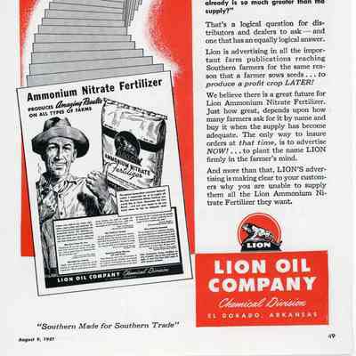 Lion Oil Chemicals Division Advertisement
