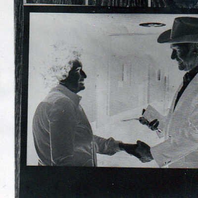 Negative of Fred Rush & Norma patterson: Copyright: none; Origsize: 3.5" X 3"; Origformat: Negative