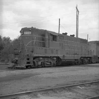 Chicago, Rock Island, and Pacific #1221 in El Dorado, AR on 8/22/1970