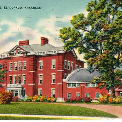 Junior College El Dorado, AR Postcard