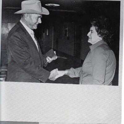 Fred Rush & Norma Patterson Enlargement: Copyright: none; Origsize: 5" X 5"; Origformat: Print-Photographic