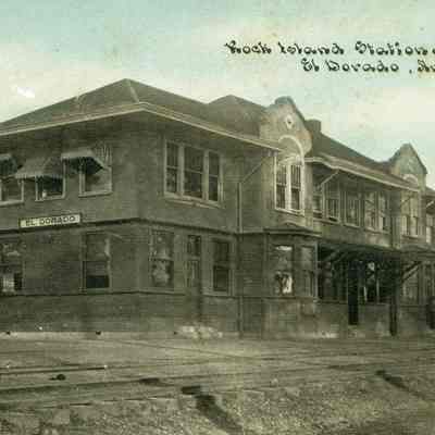 Rock Island Depot Postcard
