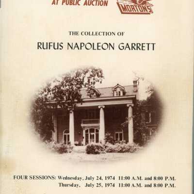 The Collection of Rufus Napoleon Garrett