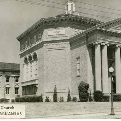 First Baptist Church Postcard