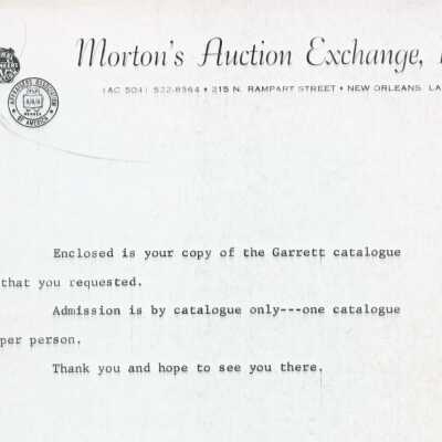 Letter: Origsize: 8.25" x 11"; Origformat: Artifact