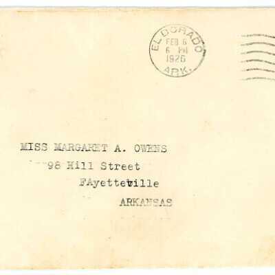 Margaret Clara Letter 3: Origsize: 7.25" X 10.25"; Origformat: Other