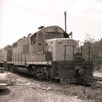 Chicago, Rock Island, and Pacific Railroad No. 1321 on 8/22/1970 in El Dorado, AR