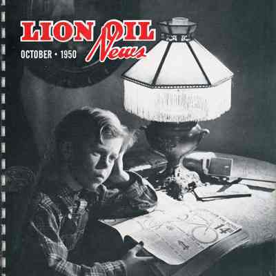 Lion Oil News October 1950
