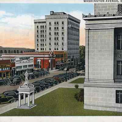 Washington Avenue Postcard