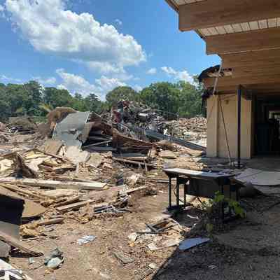 2024 EHS High School Building Demolition Photograph