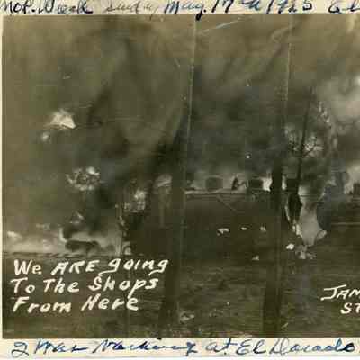 MoPac Train Wreck on May 17, 1925