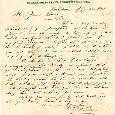 Davis Letters Personals 7: Origsize: 7.25" X 10.25"; Origformat: Other