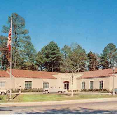 Barton Library Postcard