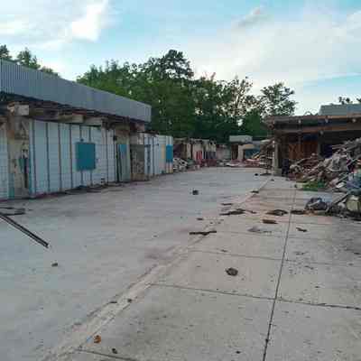 2024 EHS High School Building Demolition Photograph